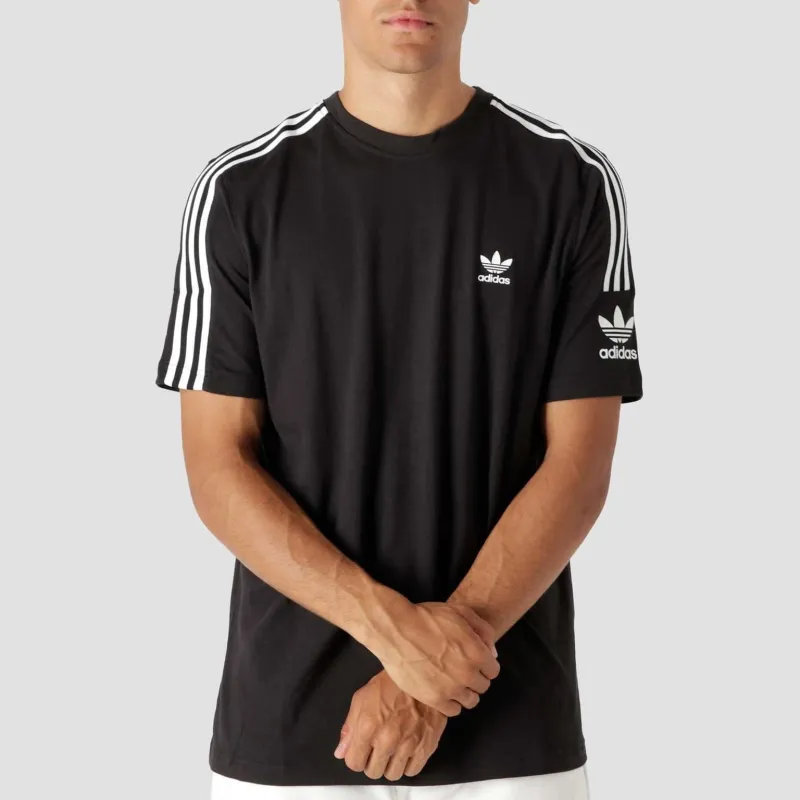 adidas originals 3-Stripes Tee Black-4