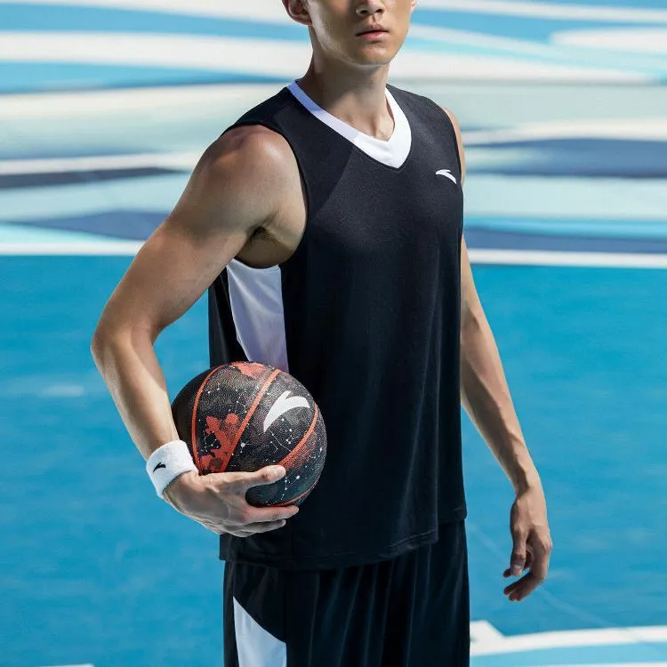 Anta Basketball Suit Men's Basic Black-6