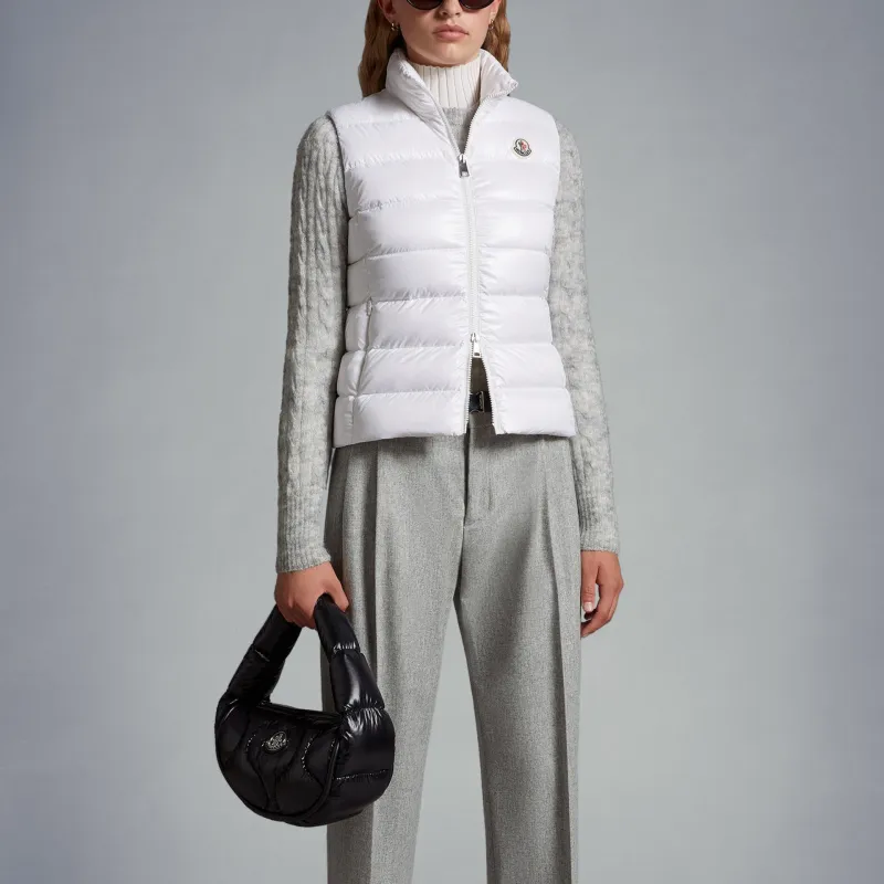 Moncler Ghany Series Vests Women's White-5