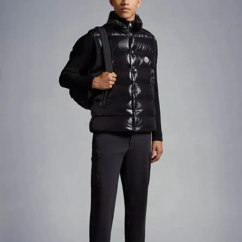 Moncler Tibb Series Vests Men Black 1 - POIZON Moncler Tibb Series Vests Men Black 1 - POIZON