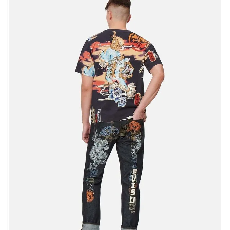 EVISU T Shirts Men Multicolor-4