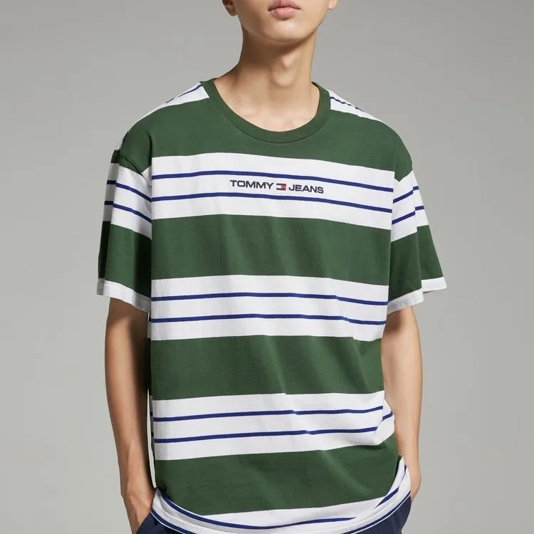Tommy Hilfiger T Shirts Men Green, White, Multicolor L2M-5