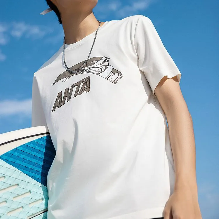 ANTA T Shirts Unisex White-5