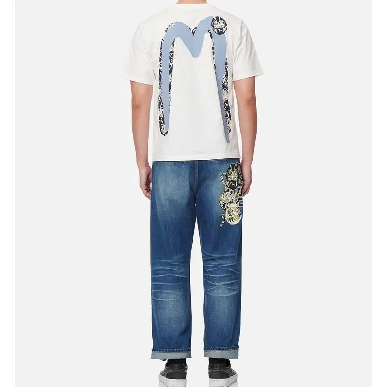 EVISU Jeans Men Denim Blue-2