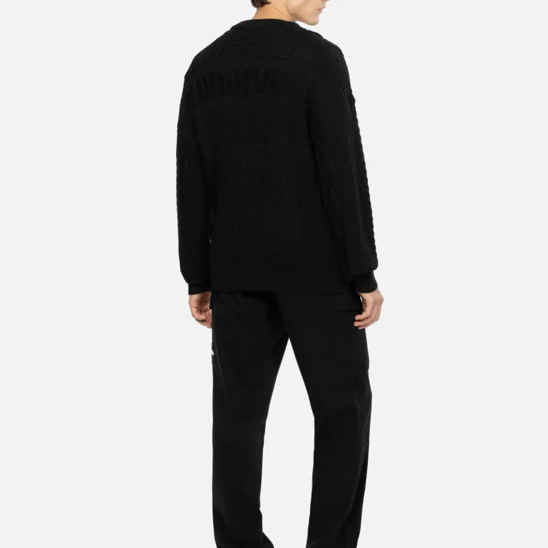 EVISU Sweaters Men Black-3