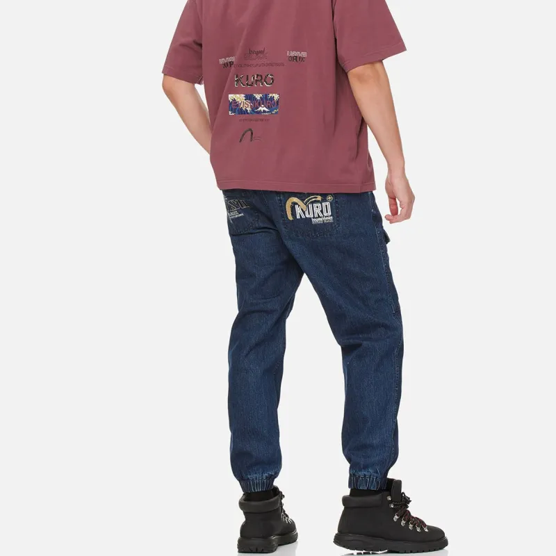 EVISU Jeans Men Denim Blue-2