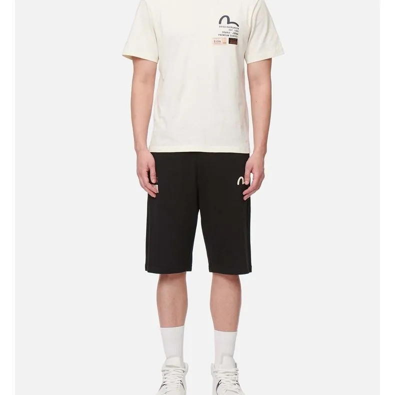 EVISU Casual Shorts Men's Black-3