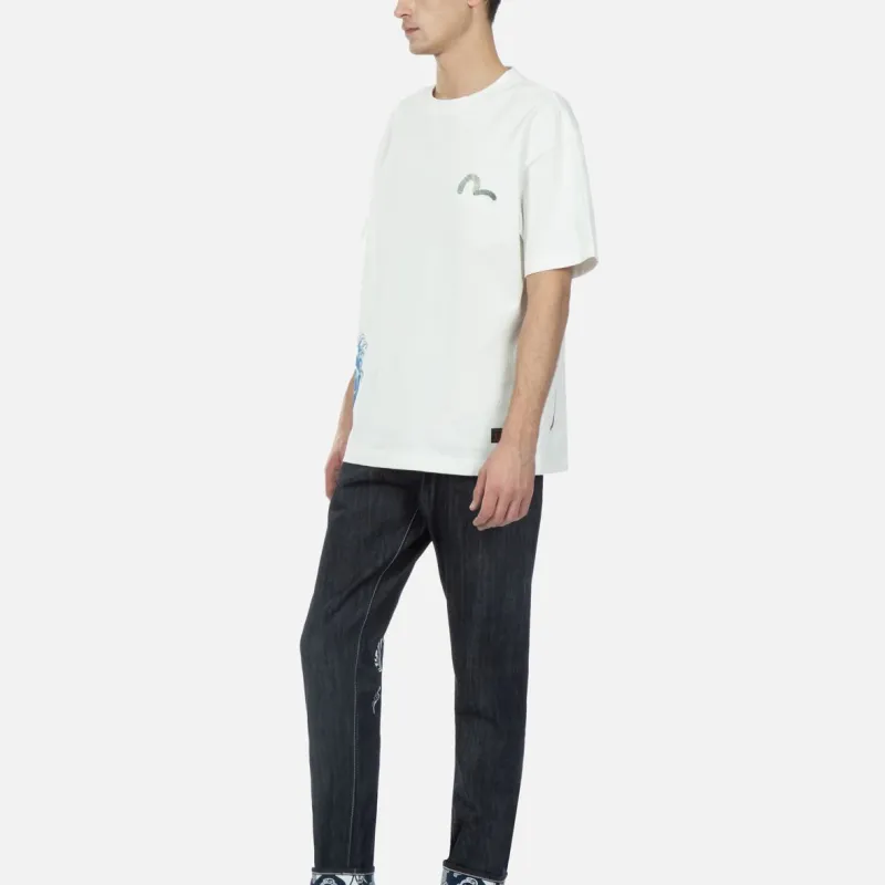 EVISU T Shirts Men White-4