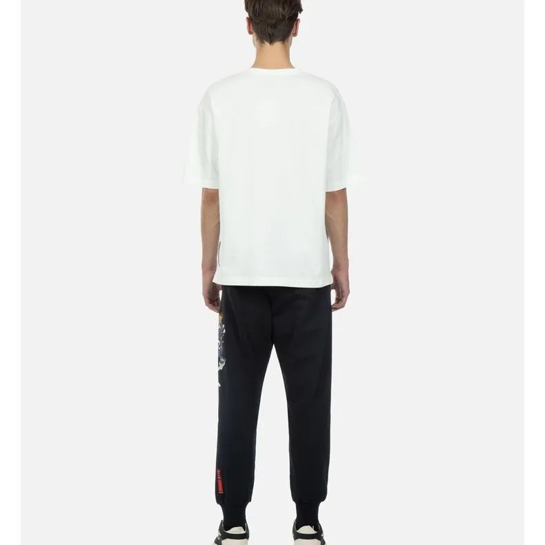 EVISU T Shirts Men White-3