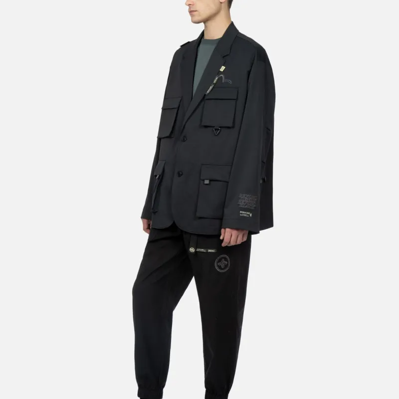 EVISU Business Suits Men Black-5