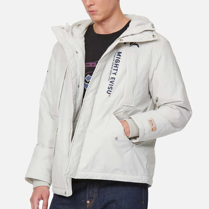 EVISU Jackets Men Light Gray-2