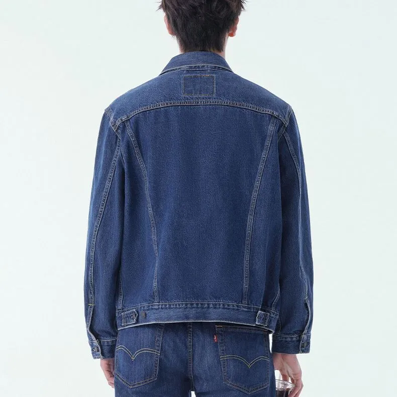 Levi's Denim Jacket Unisex Blue-4