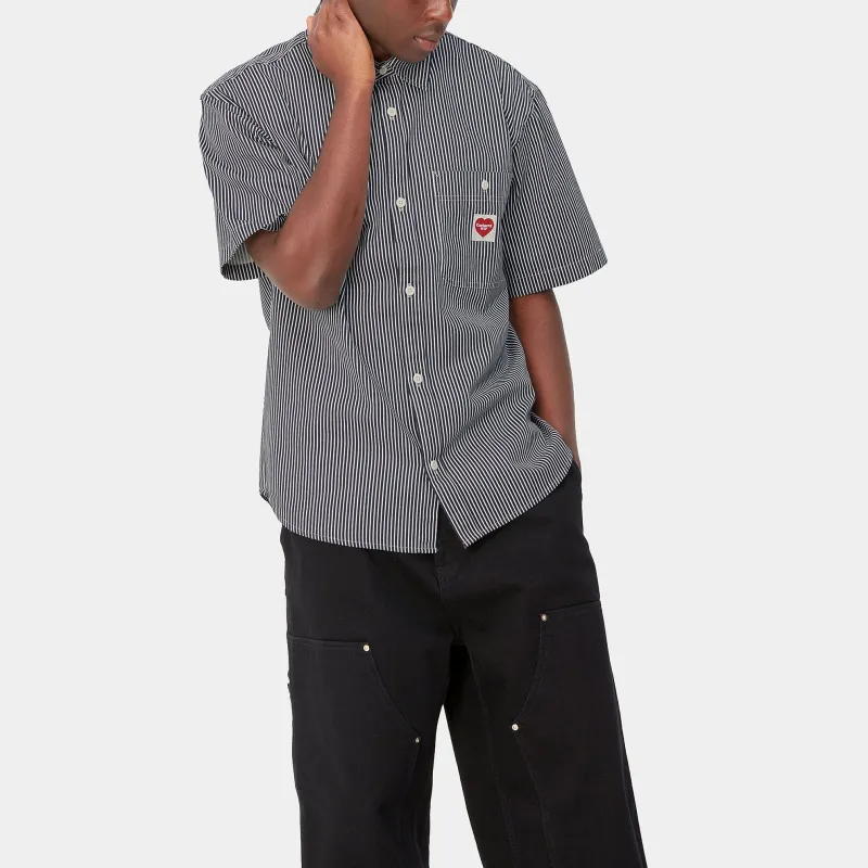 Carhartt WIP Carhartt WIP SS23 Shirts Men Dark Marine Blue-2