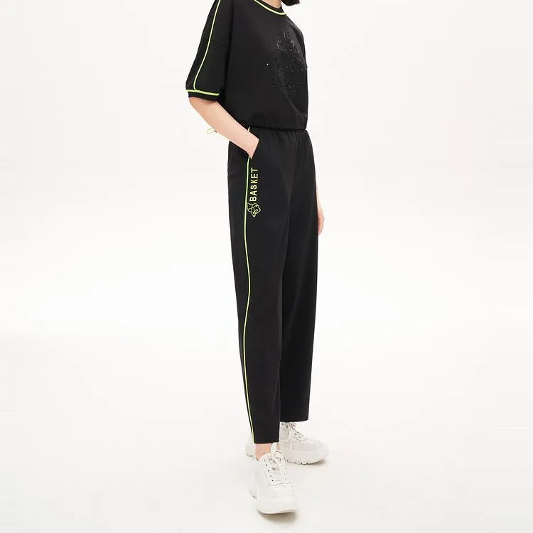XII BASKET Casual Pants Women's Black-3