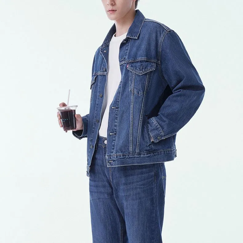 Levi's Denim Jacket Unisex Blue-5