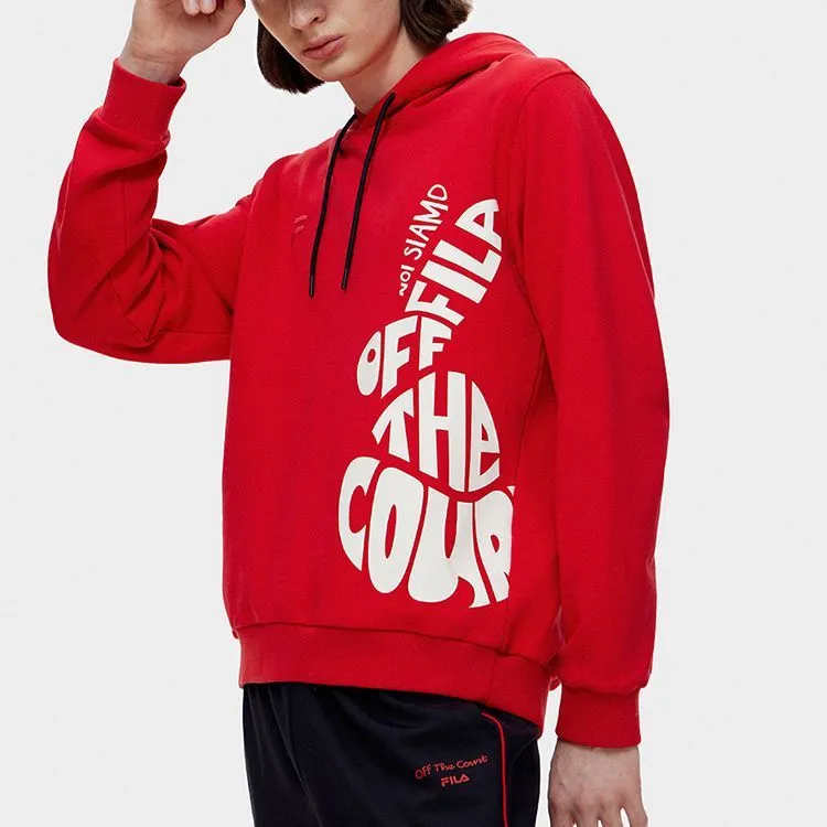 FILA FUSION CNY Fusion Sweatshirts Men Garnet Red-4