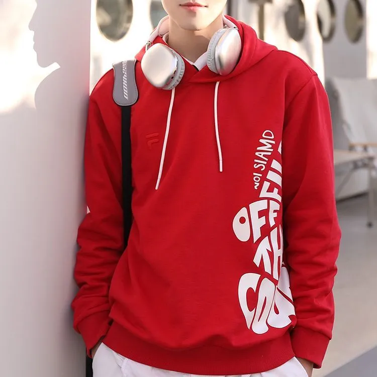 FILA FUSION CNY Fusion Sweatshirts Men Garnet Red-3