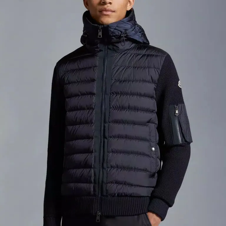 Moncler Down Jackets Men Dark Blue-5