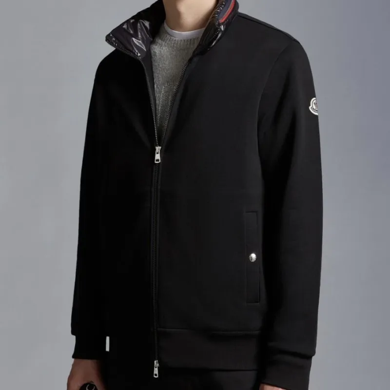 Moncler Jackets Men Black-5