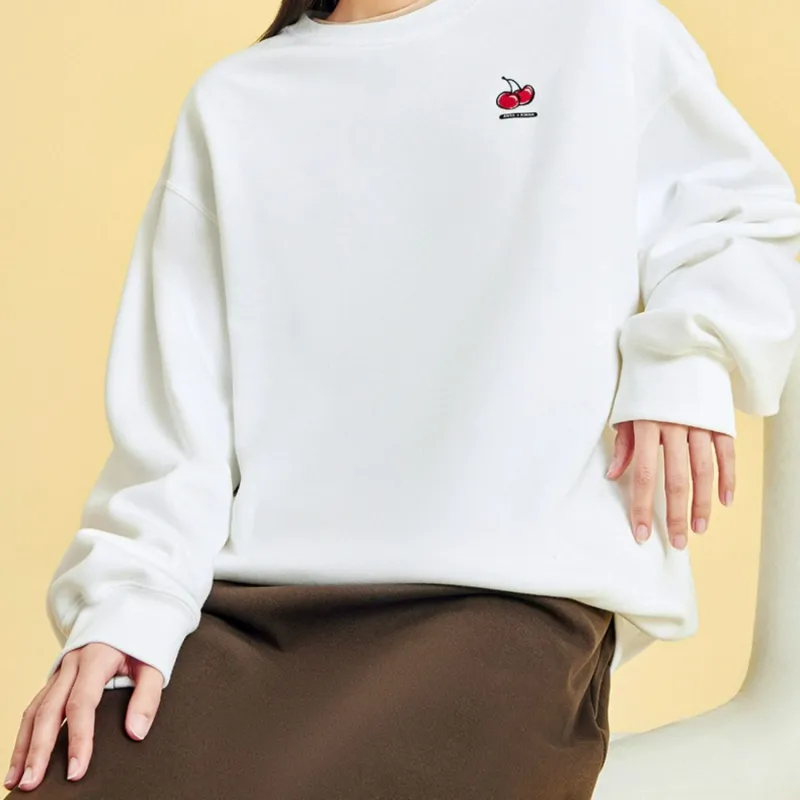 Anta x Kirsh Sports Life Collection Sweatshirt Women's Snowflake White-4