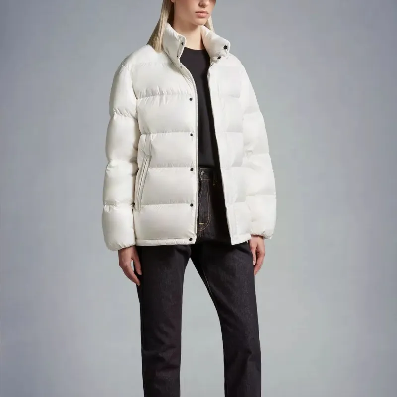 Moncler X FRGMT Co branded SS23 Down Jackets Unisex White-2