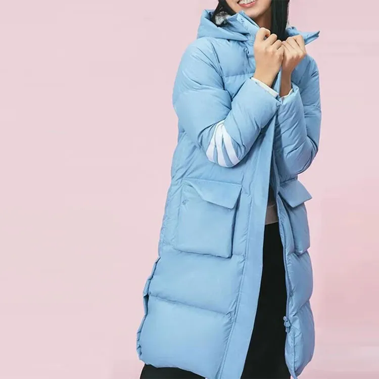 Adidas Neo Down Jackets Women's Sky Blue-5