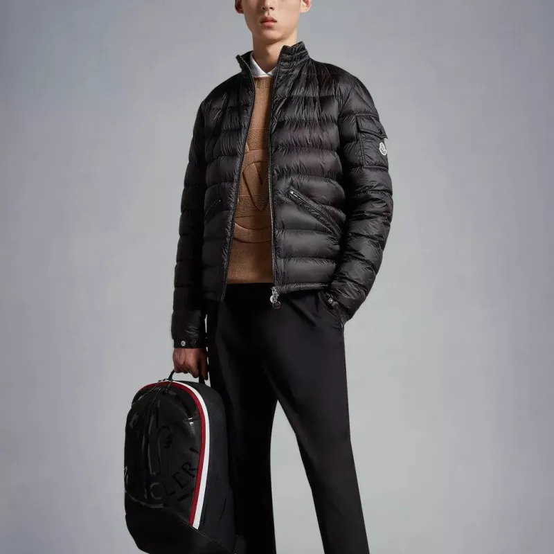 Moncler Down Jacket Men's Black-6