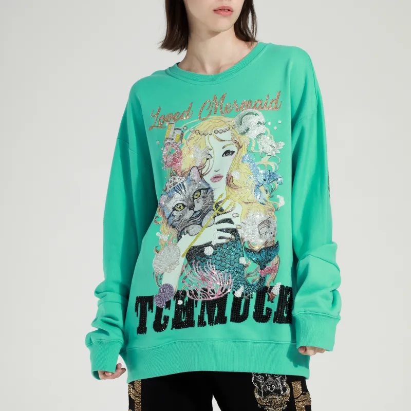 TCH Sweatshirts Unisex Army Green-4