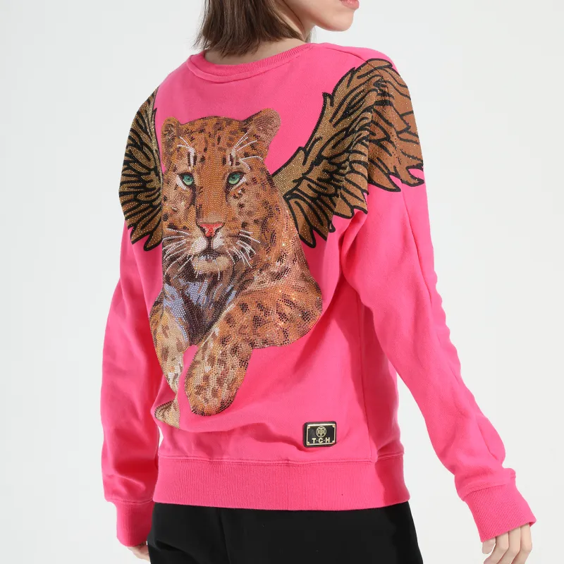 TCH Sweatshirts Unisex Pink-3
