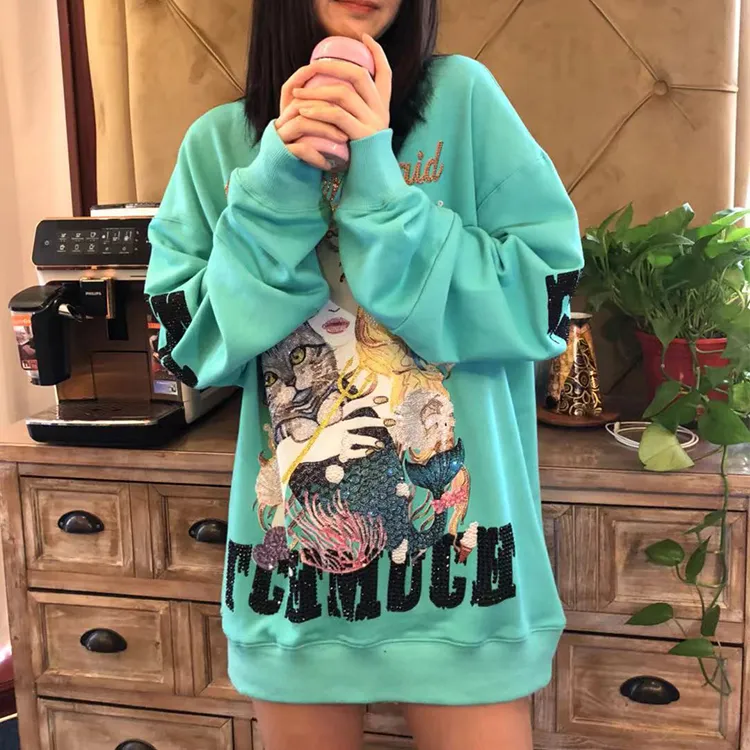 TCH Sweatshirts Unisex Army Green-3