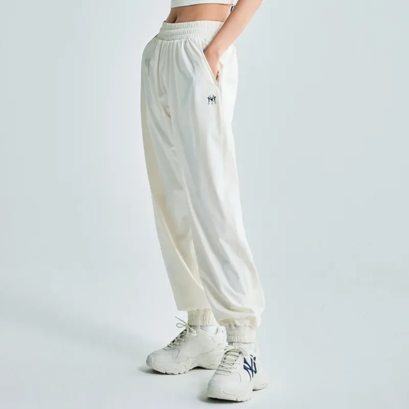 MLB New York Yankees Casual Pants Women's White-4