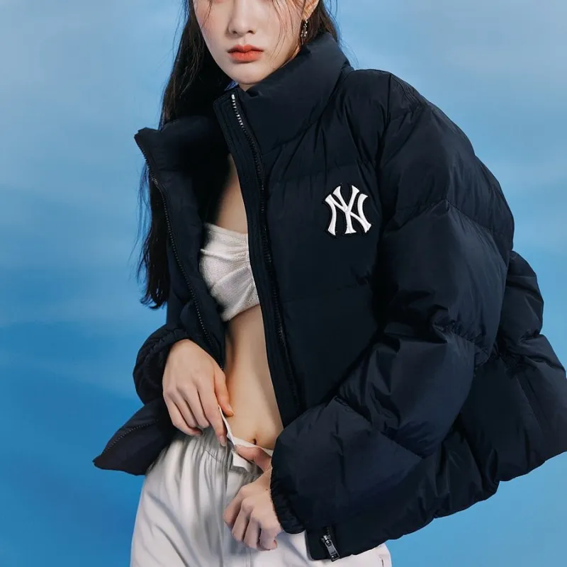 MLB New York Yankees Down Jackets Women's Black-3