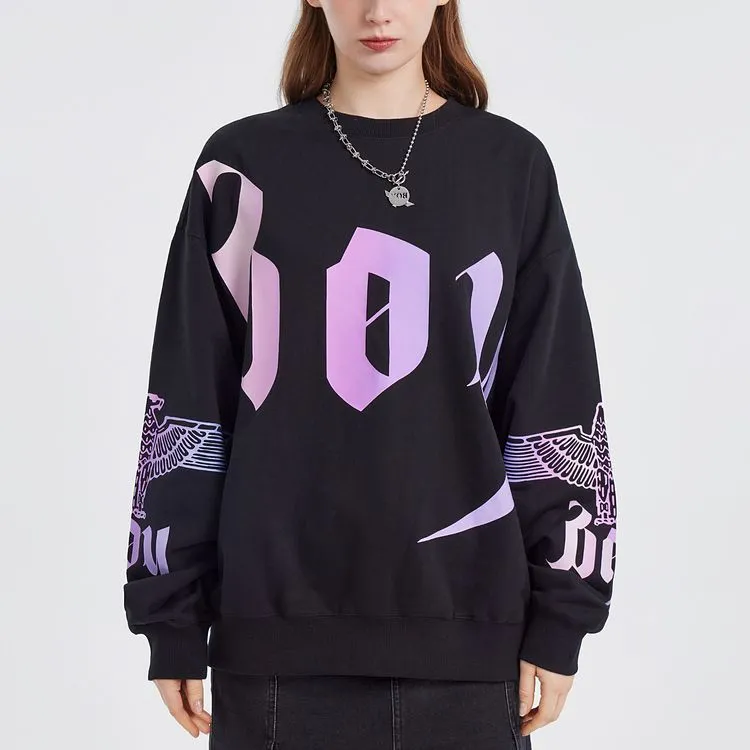 Boy London Sweatshirts Unisex Black-4