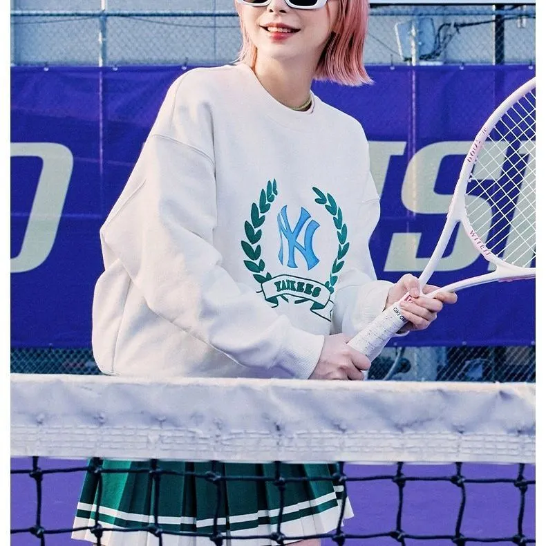 MLB College Style Series Sweatshirts Women's Cream-3