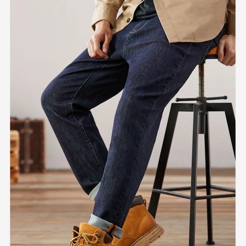 CAMEL Urban Function Series Jeans Men Dark Blue-5