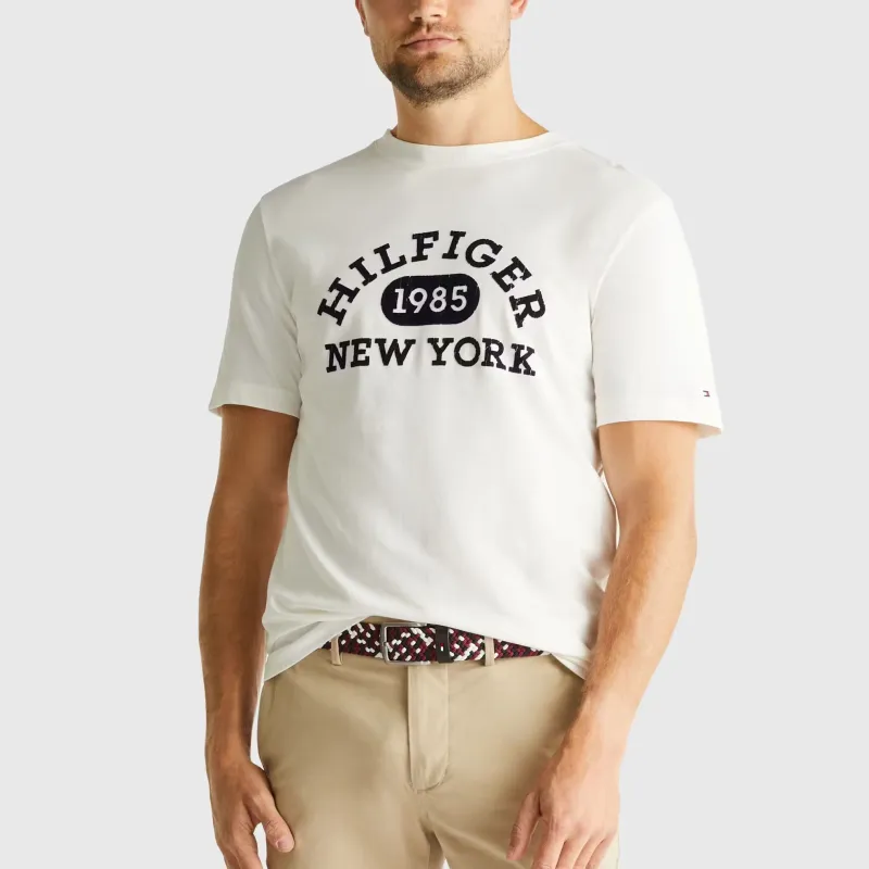 Tommy Hilfiger T Shirts Men Beige-6