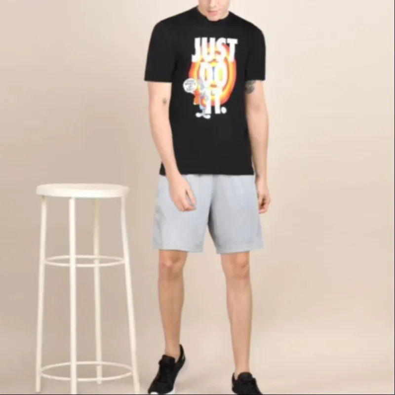 Nike T Shirts Men Black-3