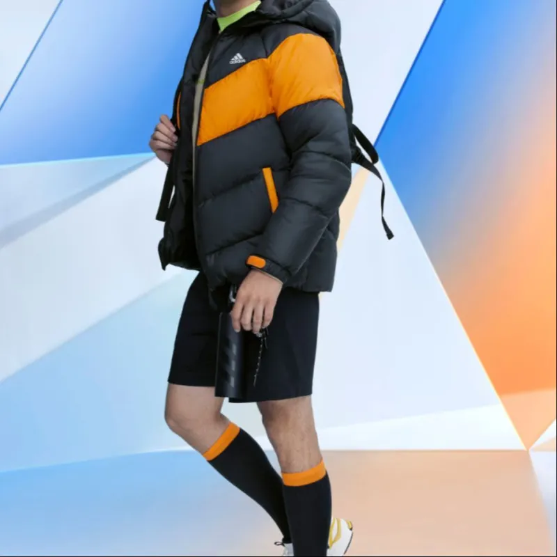 Adidas Down Jackets Men Black-6