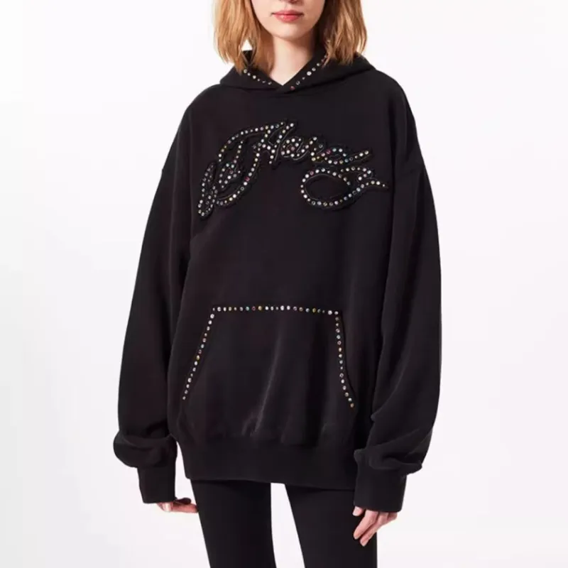 Ed Hardy Sweatshirts Women's Black-2