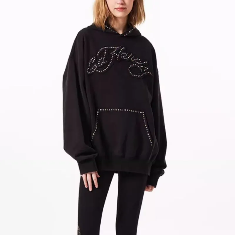 Ed Hardy Sweatshirts Women's Black-4