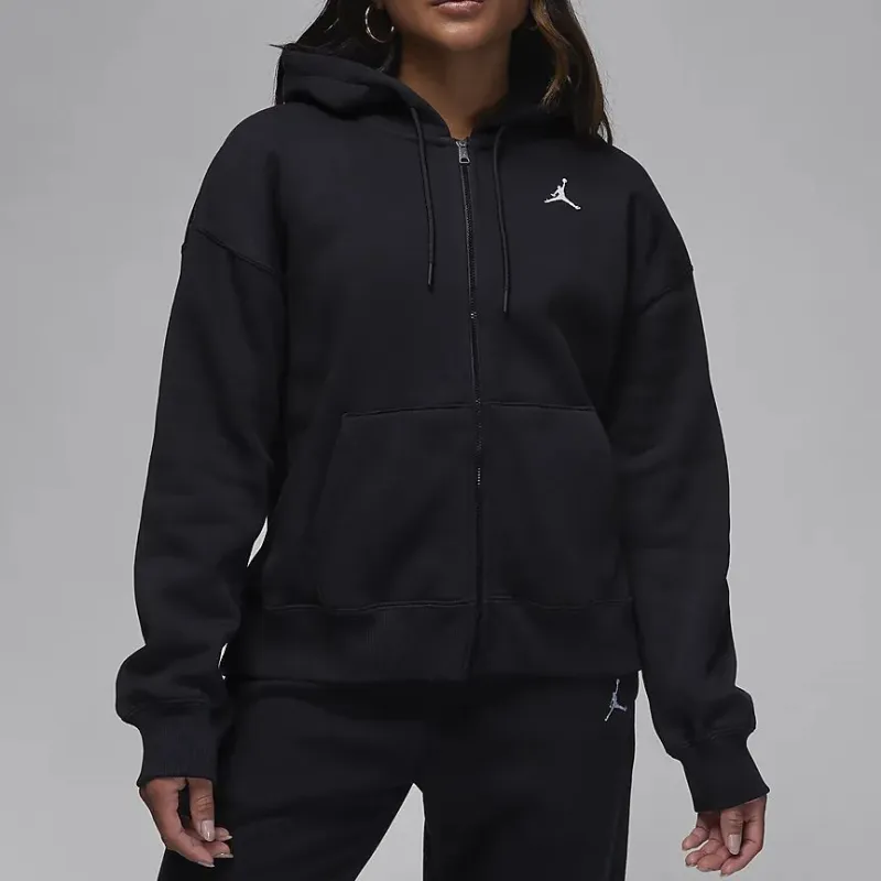 Jordan Brooklyn Jackets Women's Black-3