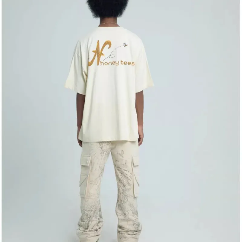 Necessity Finery T Shirts Men Light Yellow-7