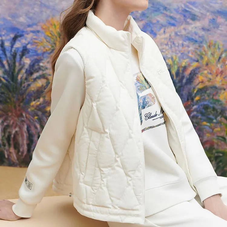 FILA Vest Women's Porcelain White-3