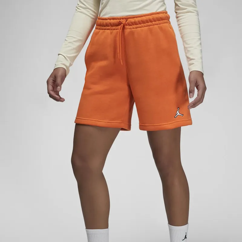 Jordan Brooklyn Casual Shorts Women's Orange Red-2