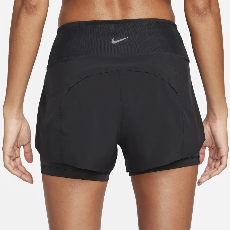 Nike Dri-FIT Swift Women's Mid-Rise 3' 2-in-1 Running Shorts With Pockets-2