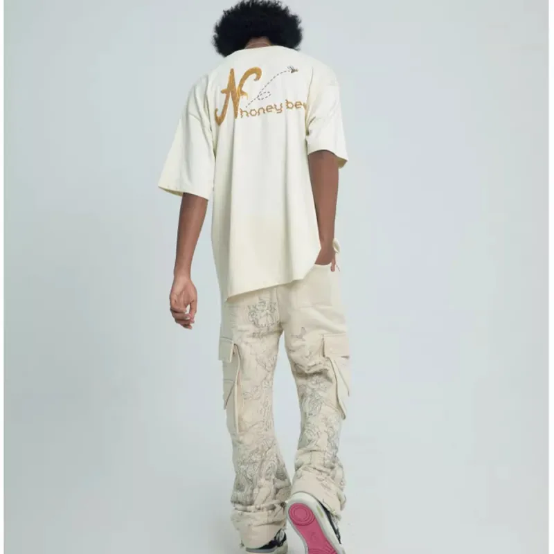 Necessity Finery T Shirts Men Light Yellow-5