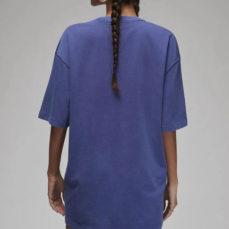 Jordan T Shirts Women's Sky Purple-4