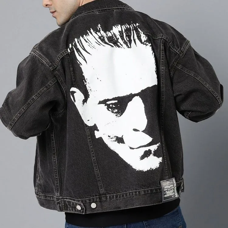 Levis Jackets Men Black-2
