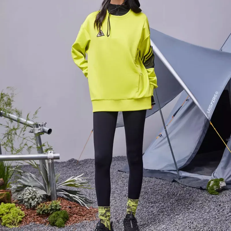 PEAK Sweatshirts Men Corn Yellow-4