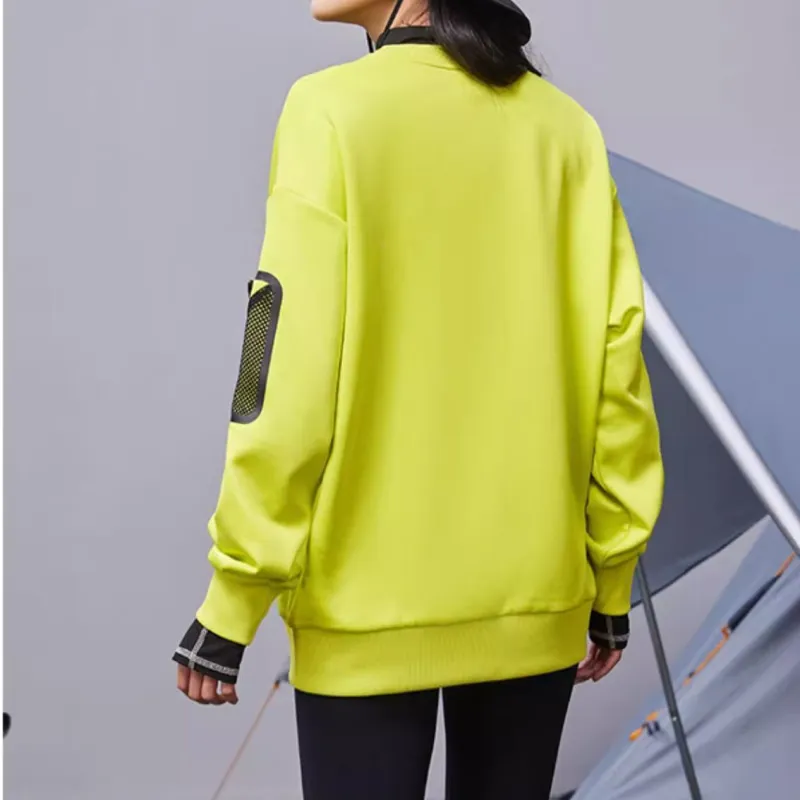 PEAK Sweatshirts Men Corn Yellow-6